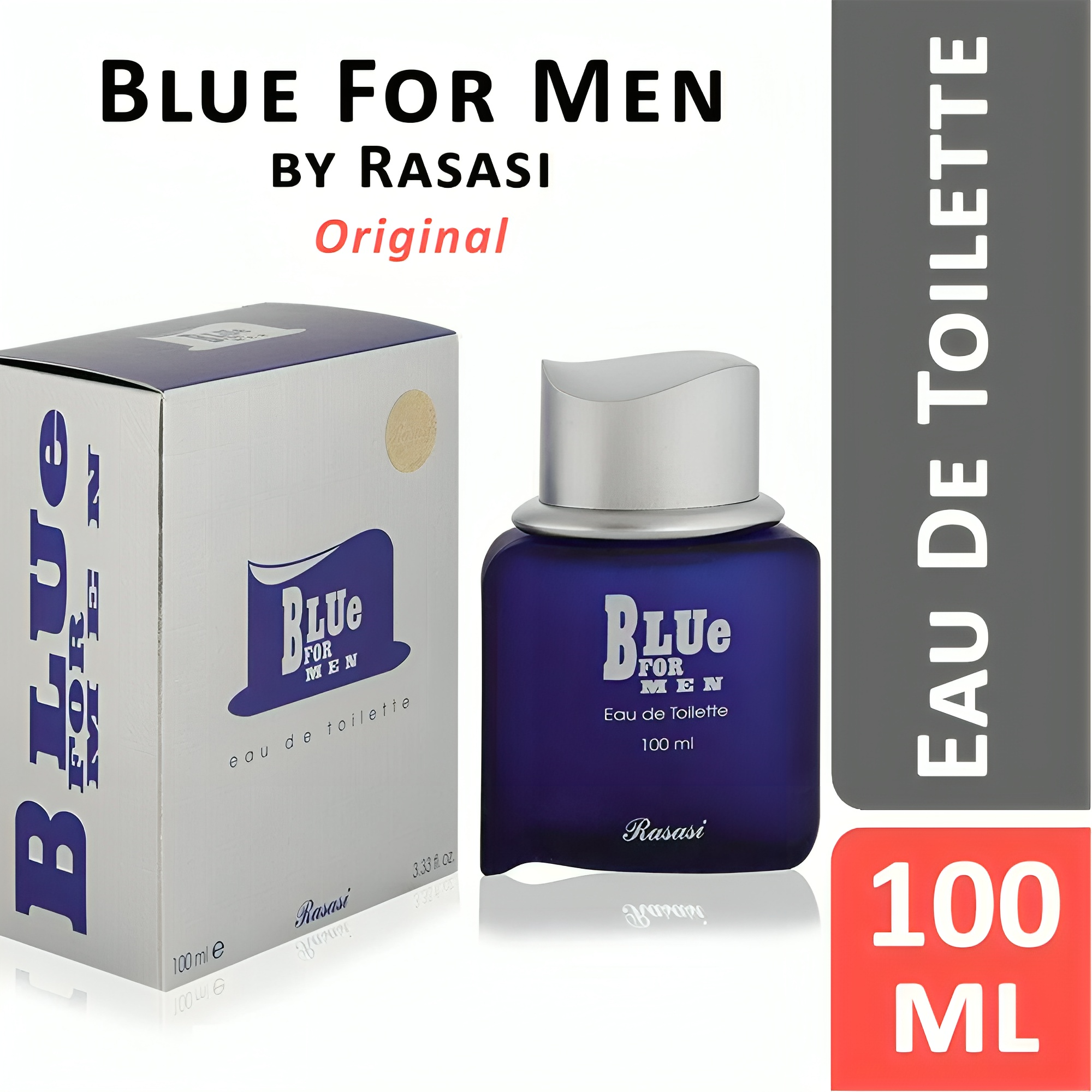 Rasasi Blue For Men | Eau De Toilette Perfume For Men